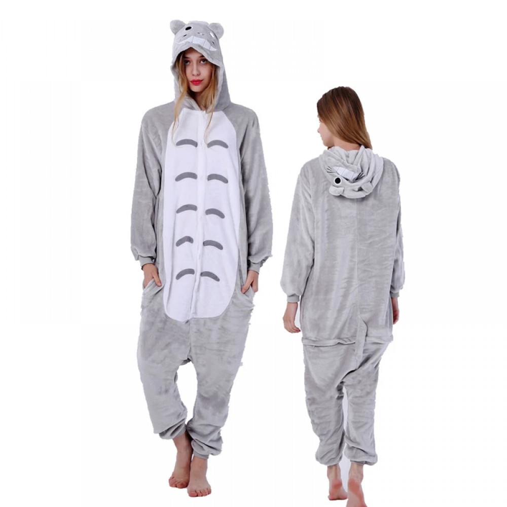 Totoro Overall Erwachsene Pyjamas Cosplay Tier Onesie