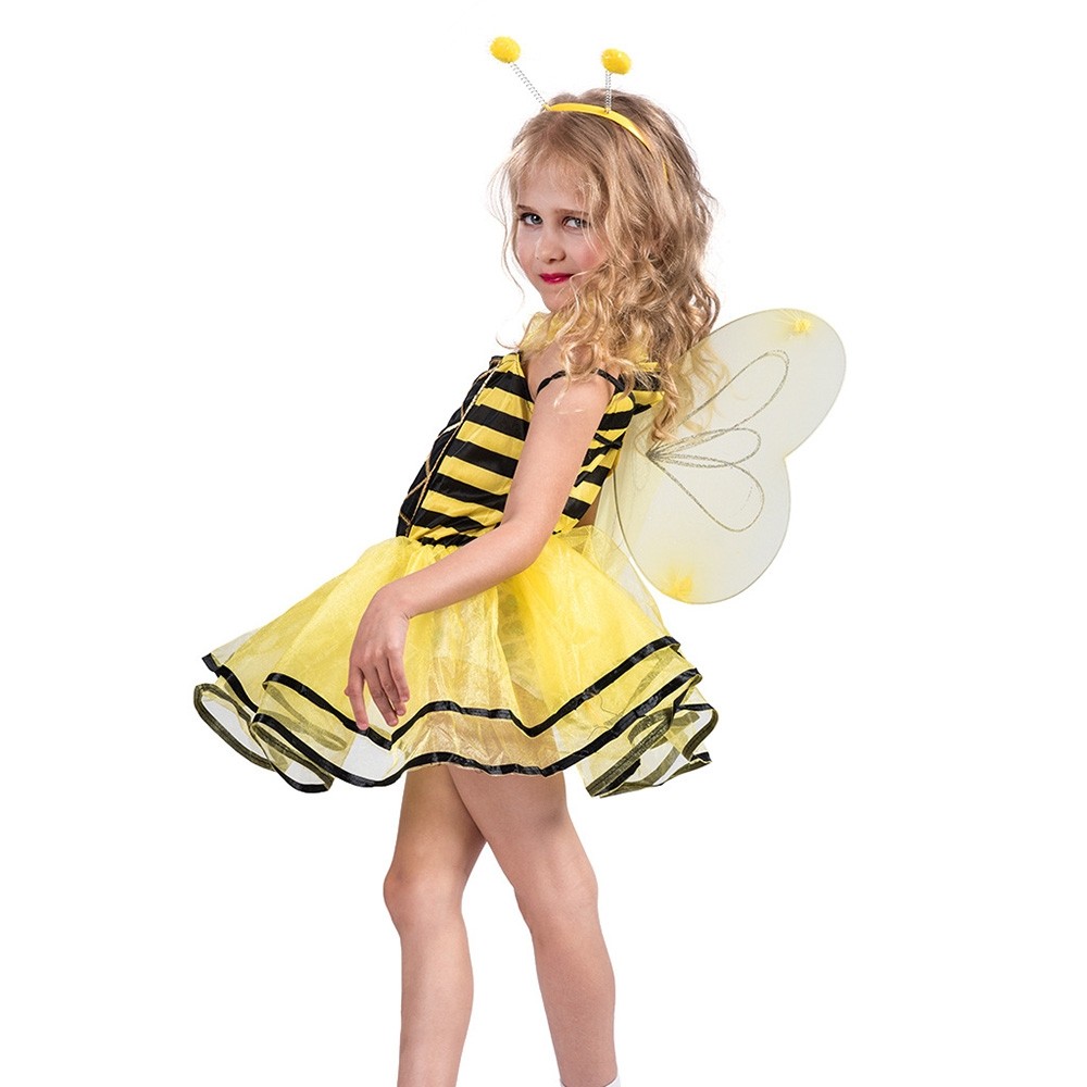 Bienen Kostüm für Kinder Mädchen