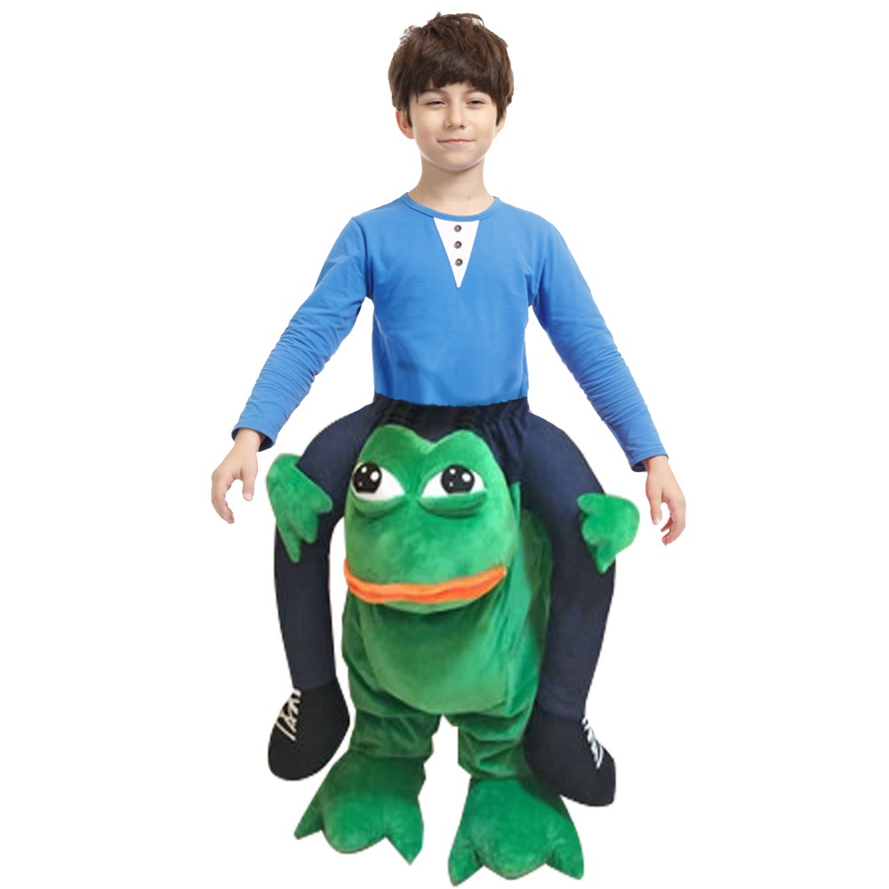 Frosch Huckepack Kostüm Carry Me Kostüm für Kinder